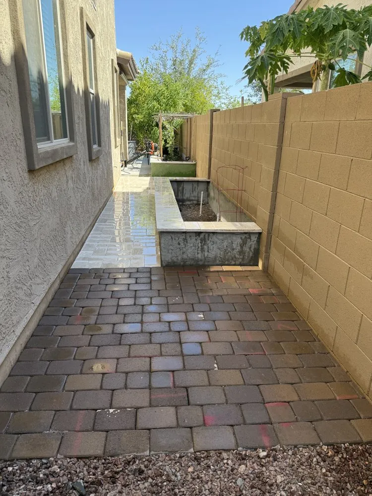 Expert lawn care service for outdoor upgrades in Peoria, AZ by El Mana Landscaping