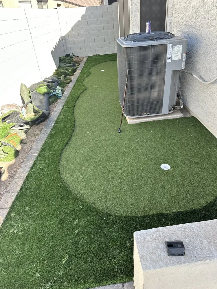 Reliable yard maintenance for residential properties in Peoria, AZ by El Mana Landscaping