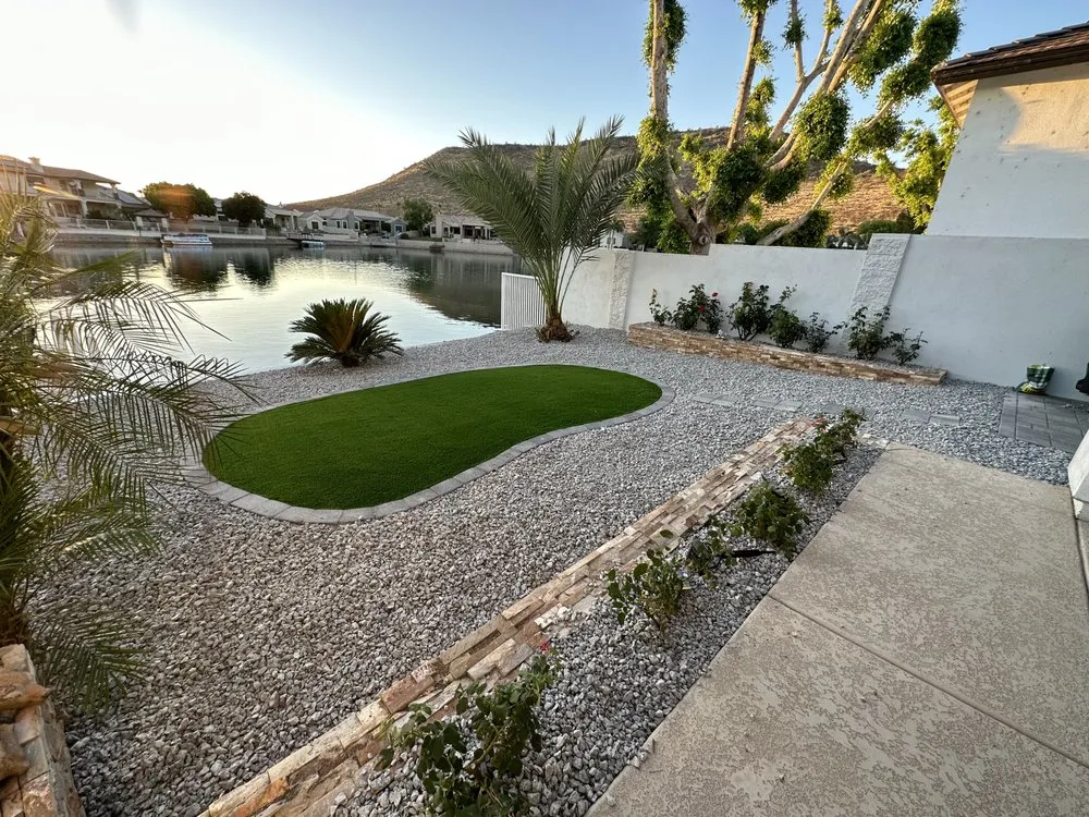 Local yard maintenance in Peoria, AZ by El Mana Landscaping