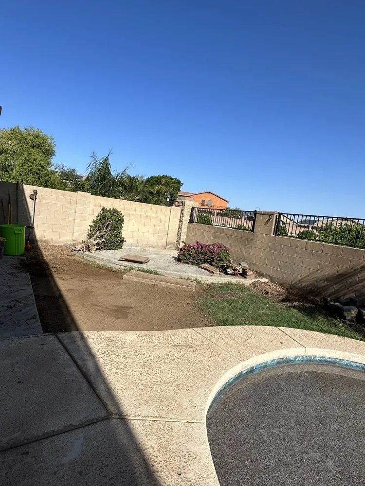 Affordable landscape installation for outdoor upgrades in Peoria, AZ by El Mana Landscaping