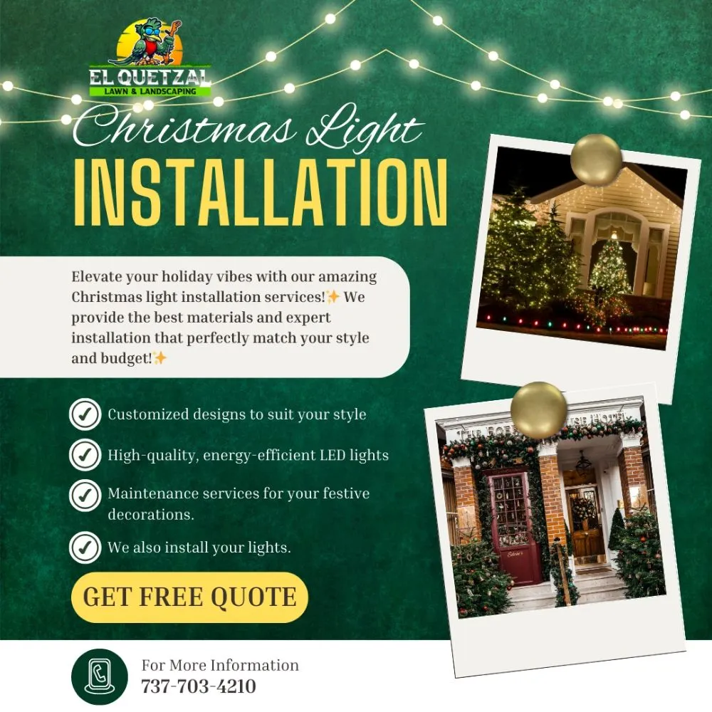 Professional landscape installation near you across Austin, TX - El Quetzal Lawn & Landscaping