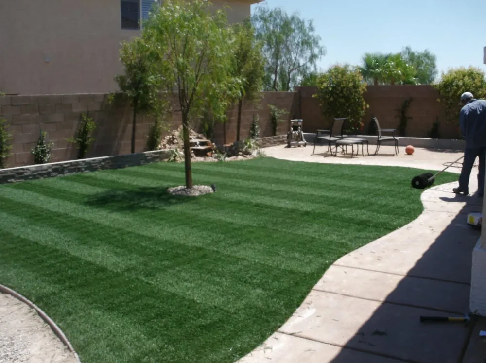 Reliable landscape design for year-round maintenance in Las Vegas, NV by El Rancherito Lawn Maintenance