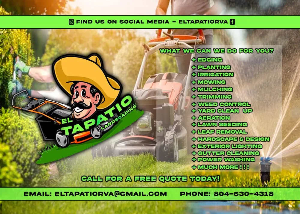 Custom landscape design in Richmond, VA by El Tapatio Landscaping