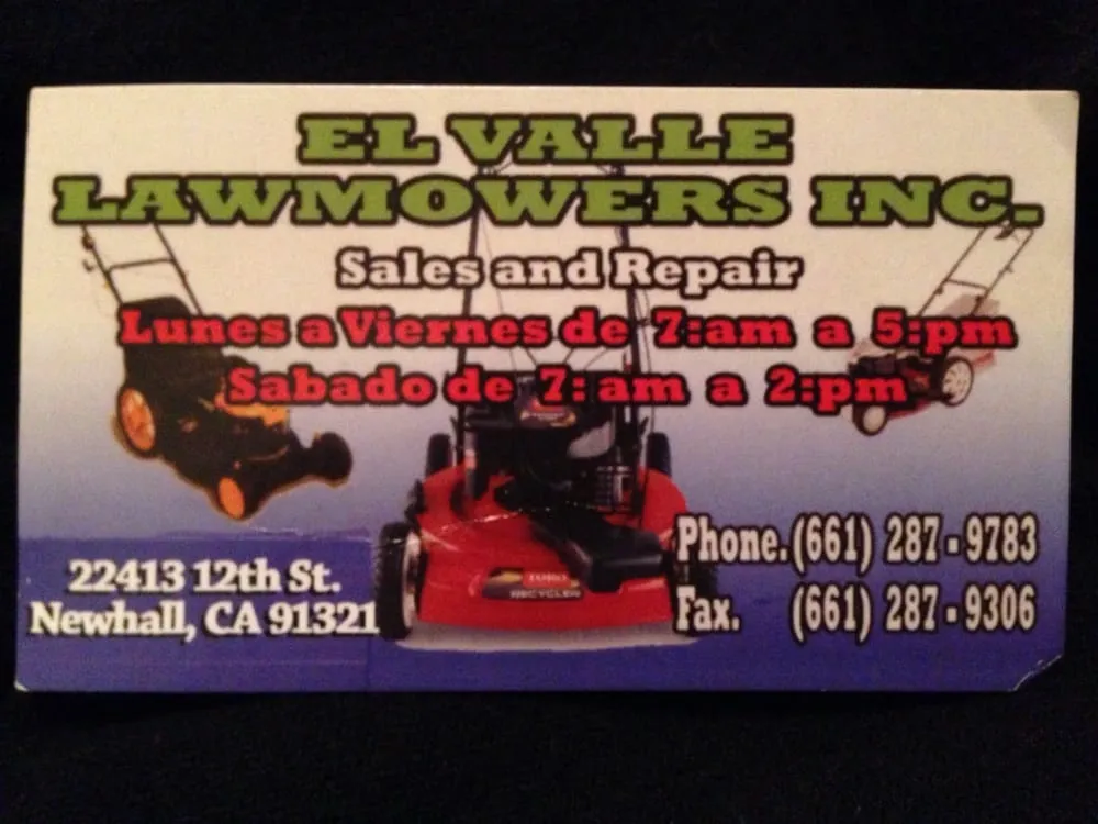 Professional lawn care service in Santa Clarita, CA - El Valle Lawnmowers Inc