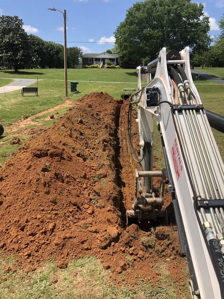 Local landscape installation in Gaffney, SC - Elders farm