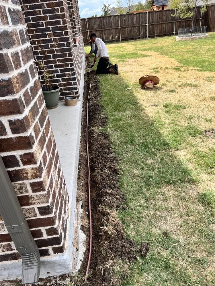 Professional landscape installation in Plano, TX by Eldorado Irrigation and Landscape