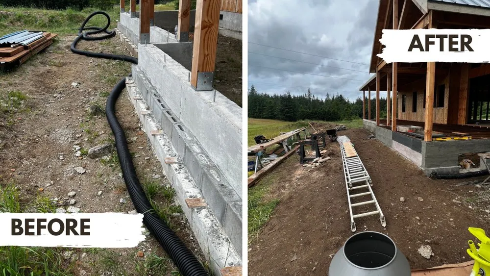 Professional yard maintenance for homes in Port Townsend, WA by Eldridge Landscape Construction