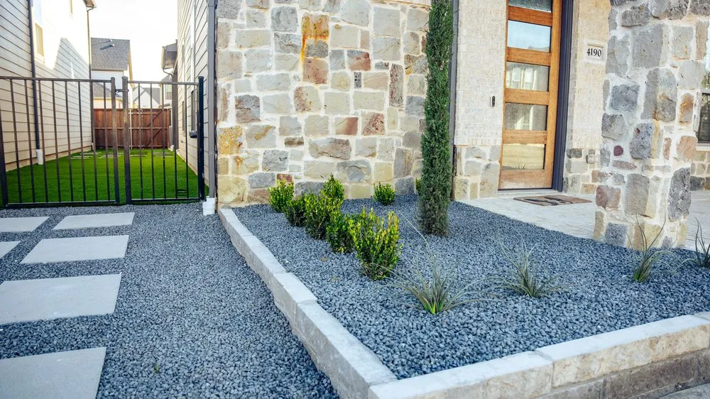 Top-rated residential landscaping for homes in Carrollton, TX by Elegance Outdoor Living