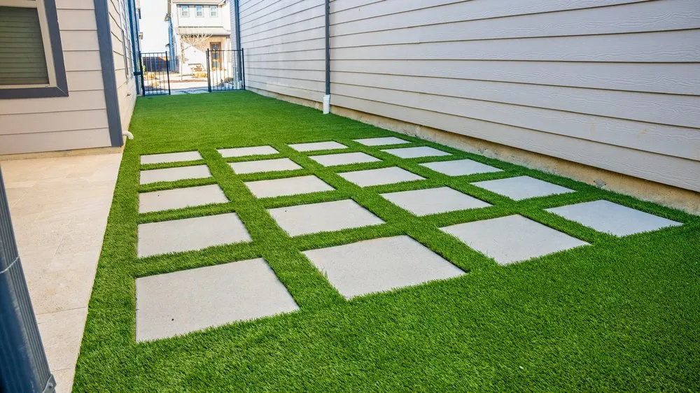 Custom residential landscaping in Carrollton, TX by Elegance Outdoor Living