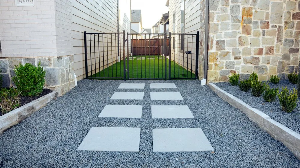 Professional yard cleanup service in Carrollton, TX by Elegance Outdoor Living