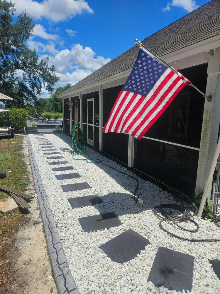 Professional yard maintenance experts serving Auburndale, FL - Elegant Curbing & Hardscapes