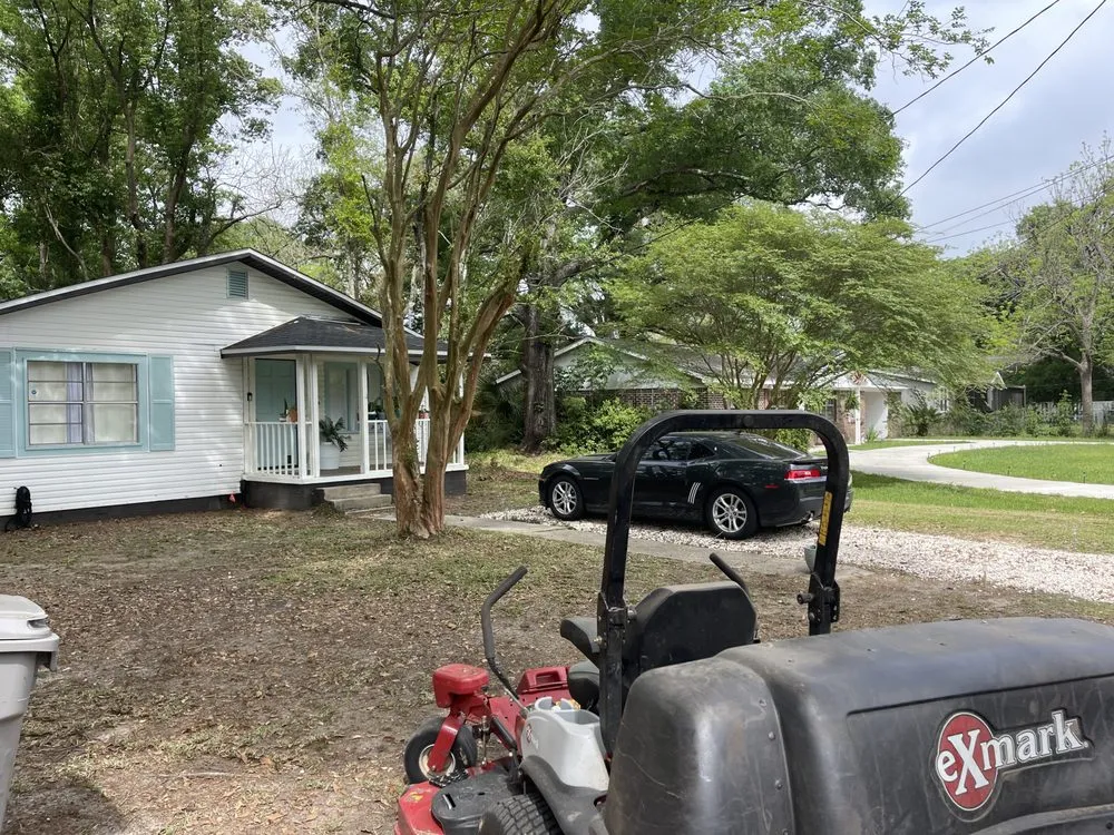 Expert lawn mowing service for year-round maintenance in Pensacola, FL by Elegant Lawncare And Maintenance