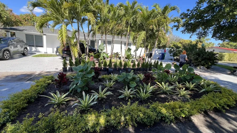 Custom residential landscaping in Hialeah, FL - Elegant View Landscaping Services