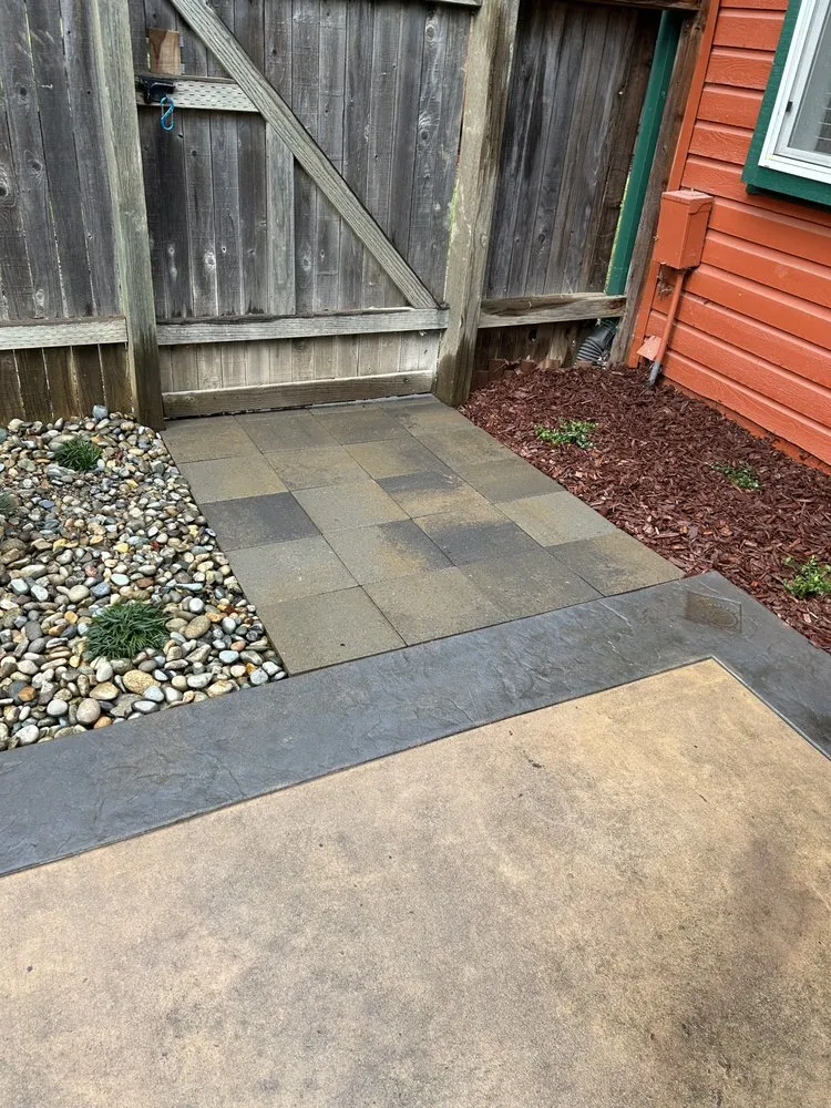 Custom outdoor landscaping for homes in North Highlands, CA by Elegante Landscapes