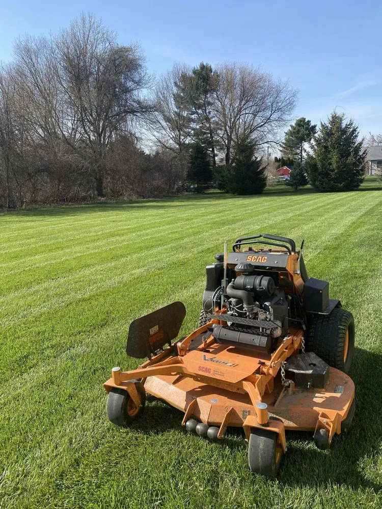 Affordable lawn mowing service in Culver, IN - Element Grounds Company