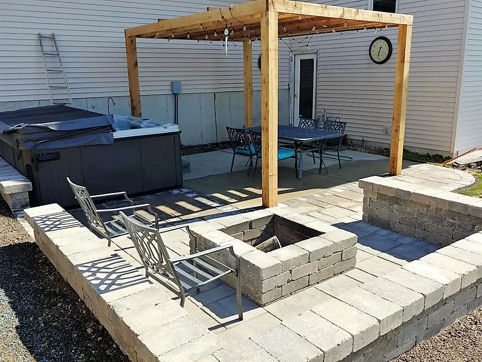 Affordable landscape design in Caledonia, MI by Element Landscape