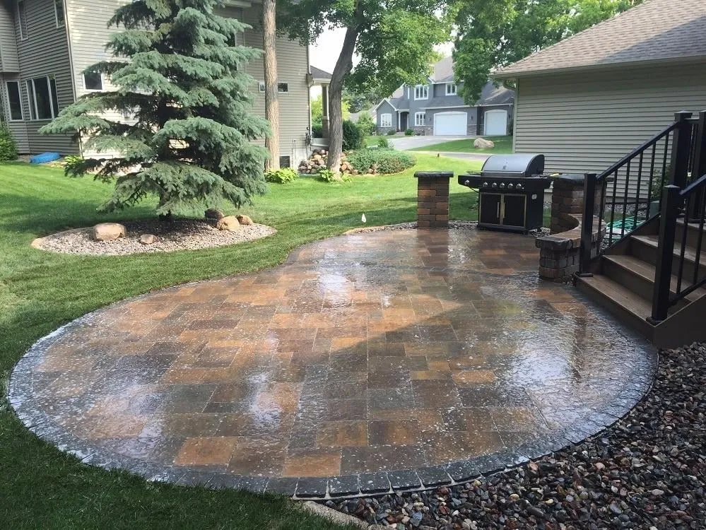 Expert landscape installation for residential properties in Nowthen, MN by Element Landscaping