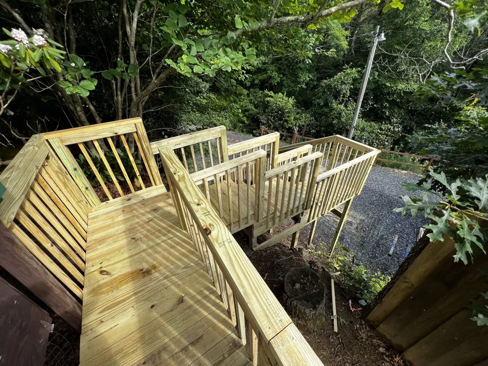 Expert lawn care service in Creston, NC by Elemental Construction