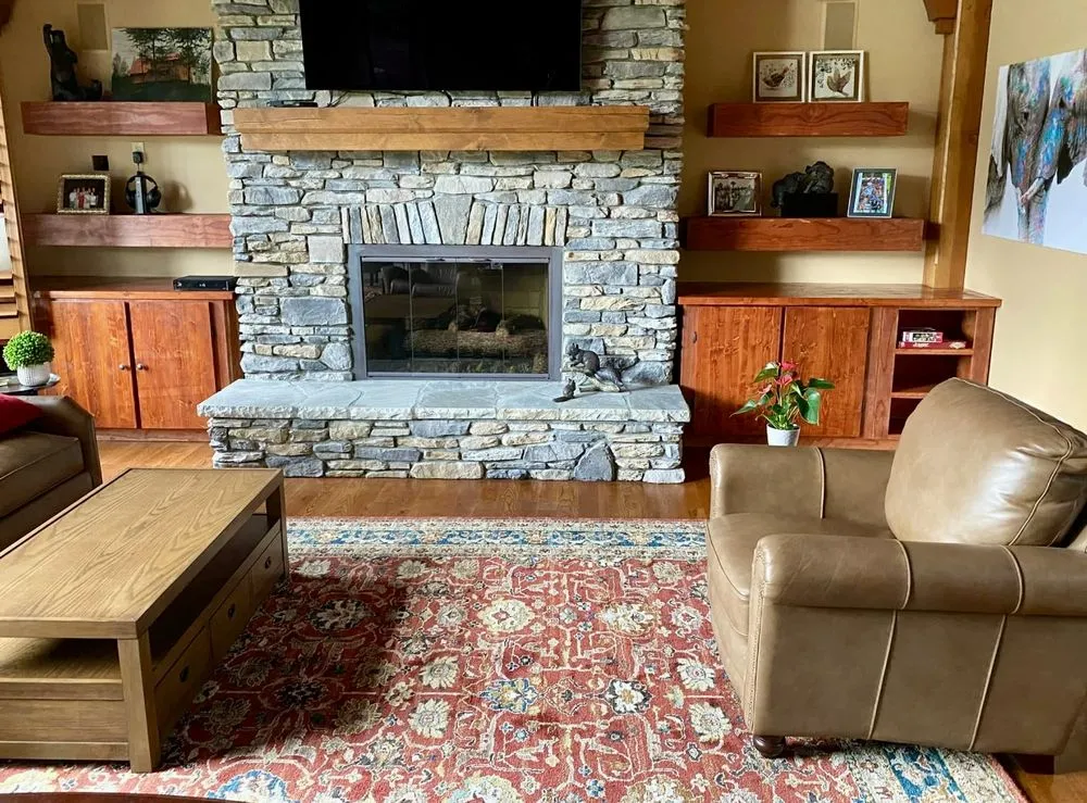 Affordable garden landscaping with custom design in Creston, NC by Elemental Construction