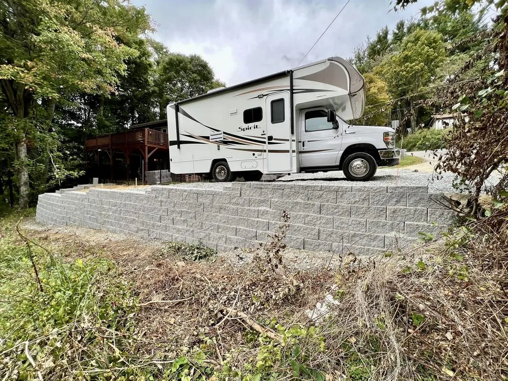 Expert landscaping services for homes across Creston, NC - Elemental Construction