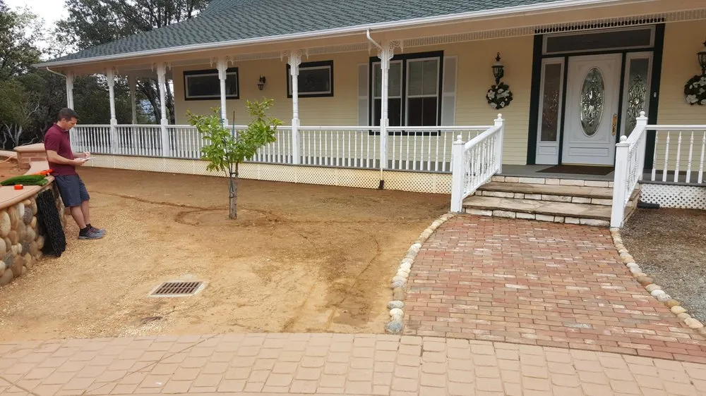 Reliable lawn care service with custom design in Sonora, CA by Elemental Landscaping