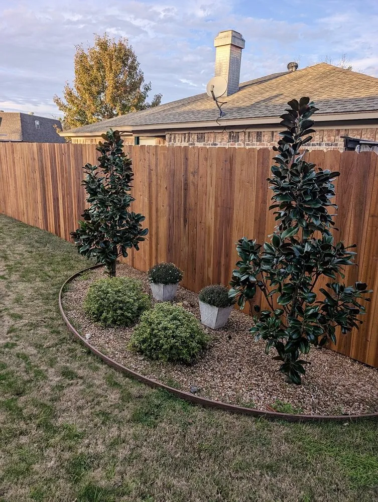 Local garden landscaping for homes across North Richland Hills, TX - Elemental Outdoor Fence & Lawn