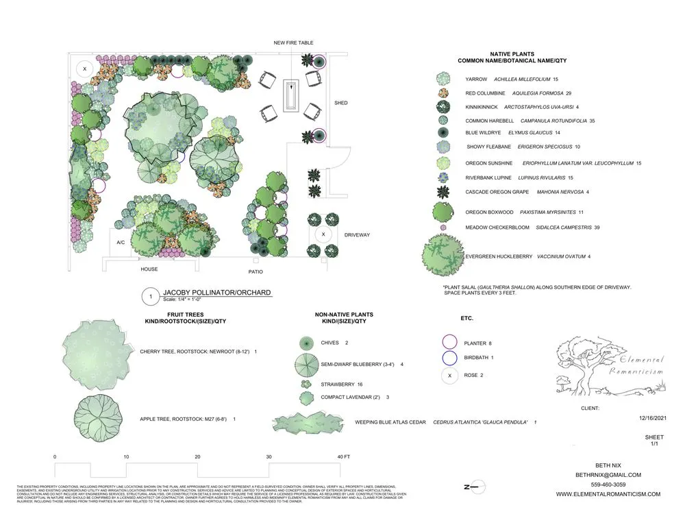 Professional yard maintenance experts serving Portland, OR - Elemental Romanticism Landscape Design