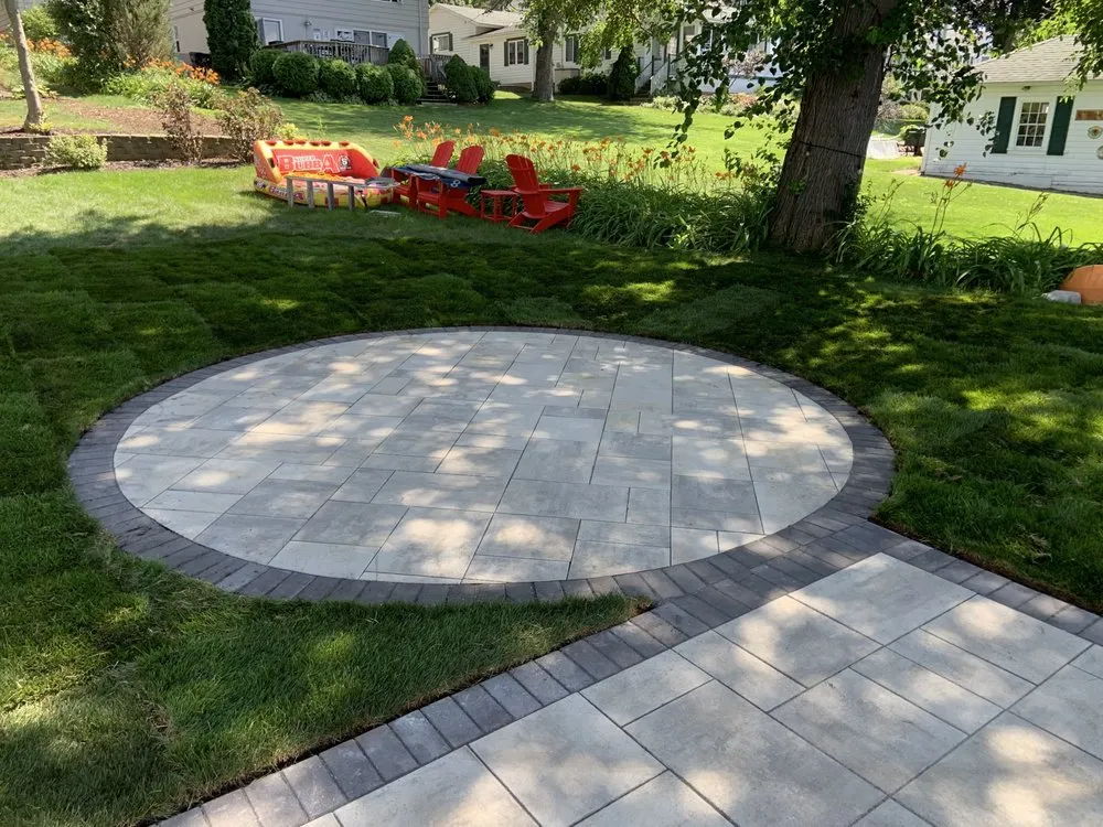 Top-rated outdoor landscaping for homes in Racine, WI by Elements Develop