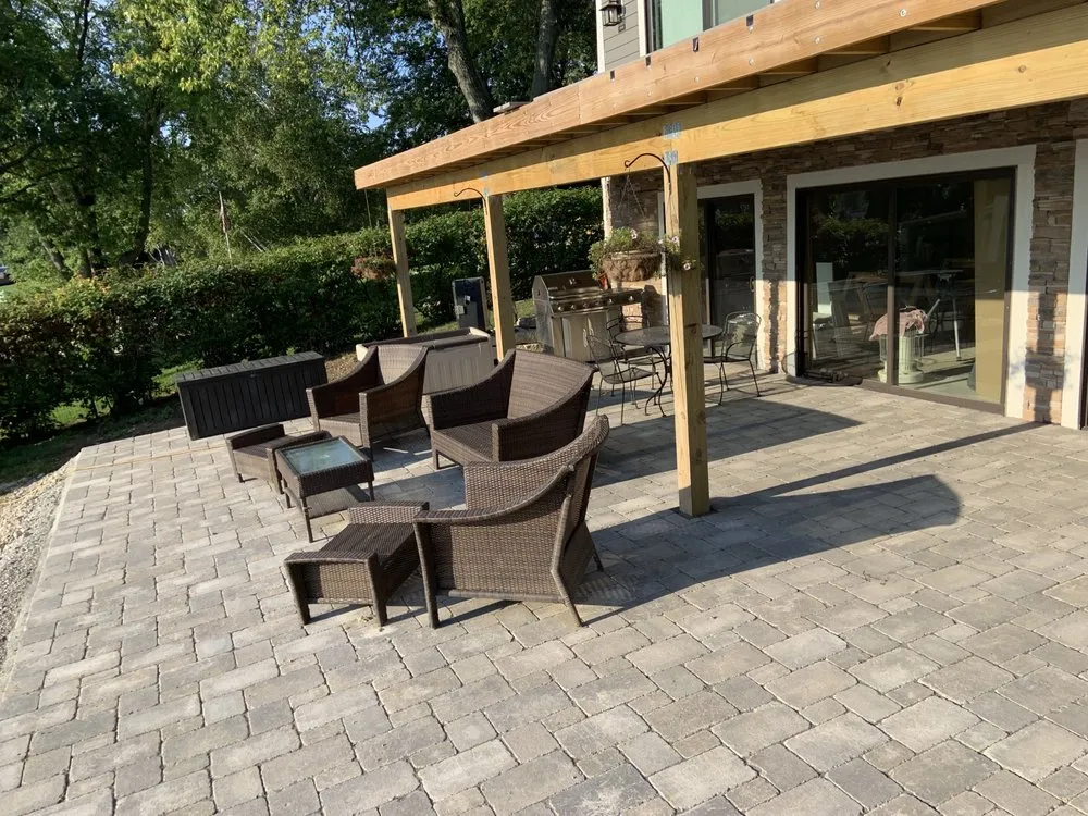 Professional landscape design for year-round maintenance in Racine, WI by Elements Develop