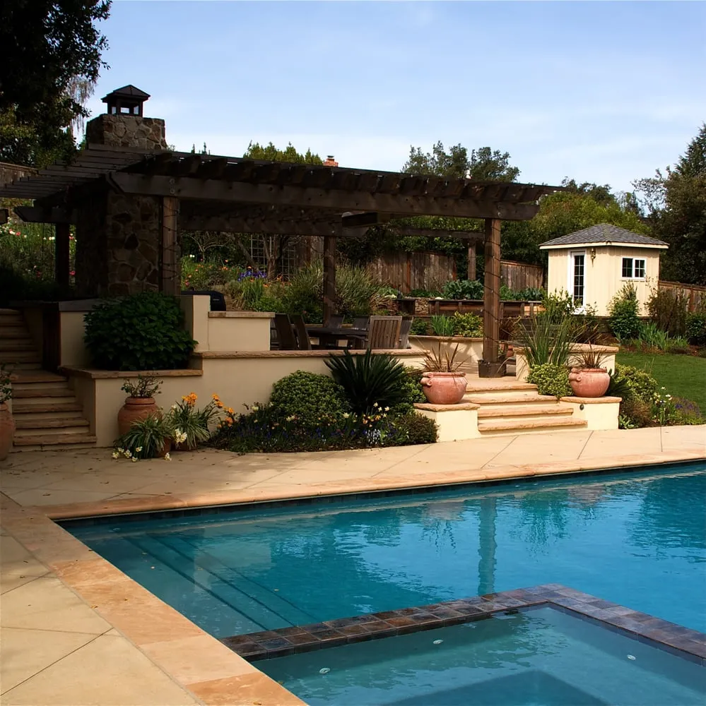 Professional outdoor landscaping in Menlo Park, CA - Elements Landscape