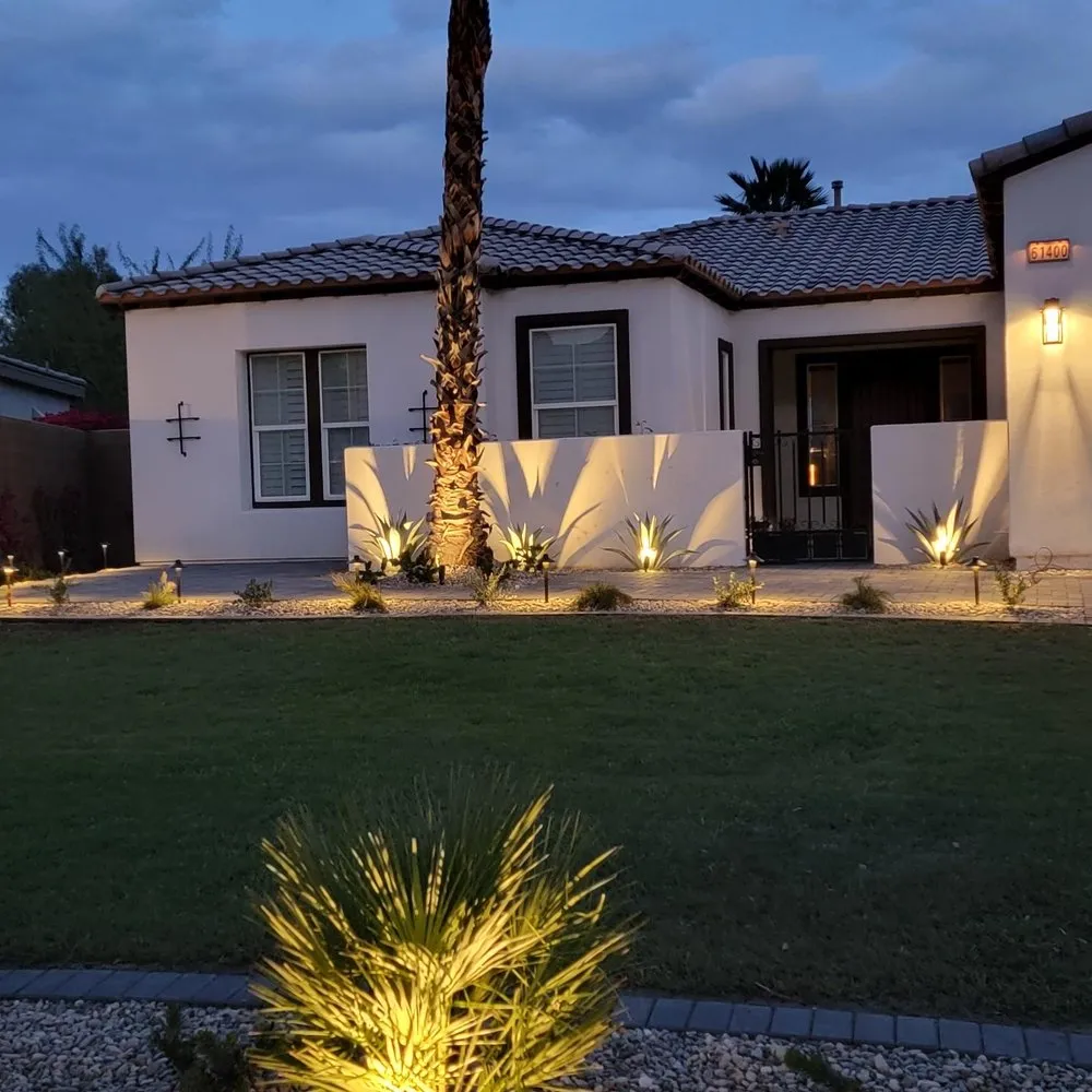 Custom residential landscaping for homes in Palm Desert, CA by Elements Landscape