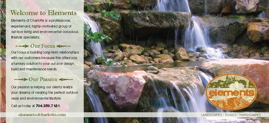 Affordable landscaping services experts serving Charlotte, NC - Elements of Charlotte Outdoor Living