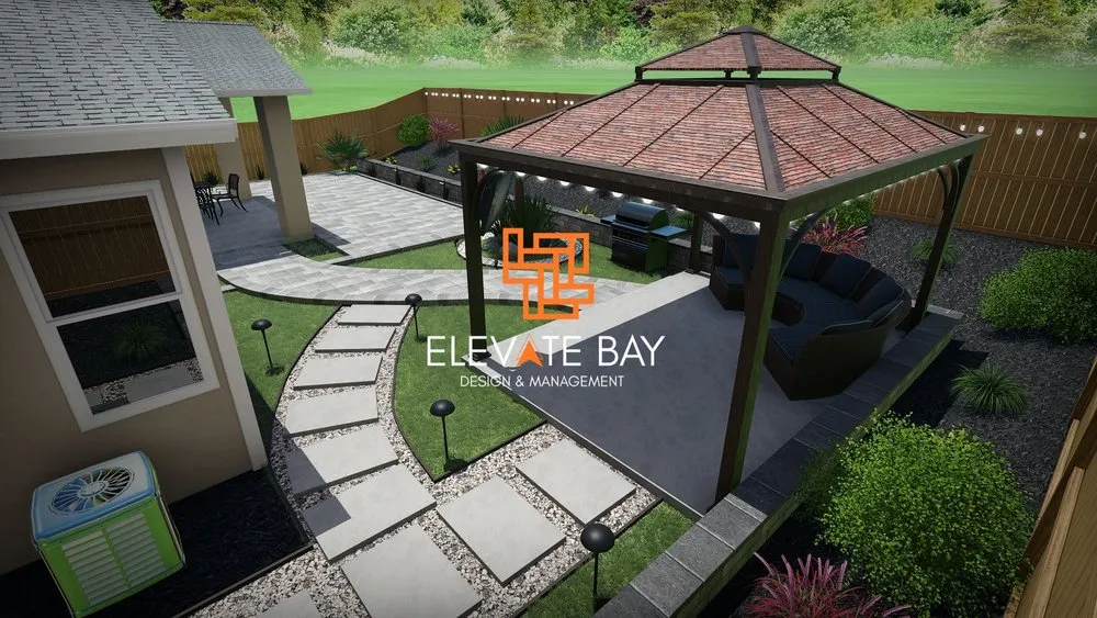 Custom lawn care service in Concord, CA by Elevate Bay - Design & Management