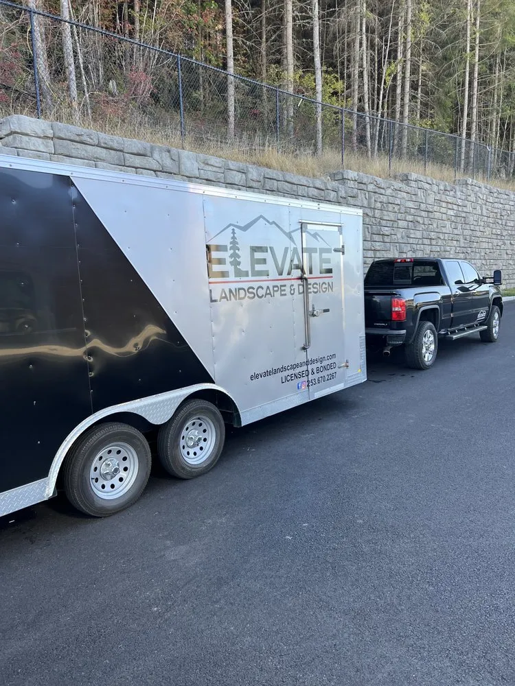 Local lawn care service for beautiful yards in Bonney Lake, WA by Elevate Landscape And Design