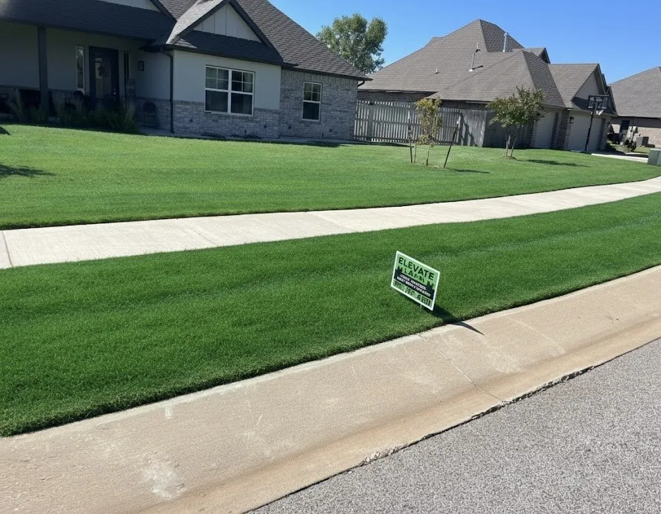 Trusted lawn care service for residential properties across Oklahoma City, OK - Elevate Lawn