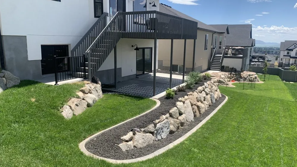 Reliable garden landscaping for homes across Spanish Fork, UT - Elevated Landscaping & Concrete