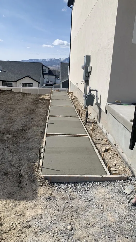 Trusted lawn mowing service for homes in Spanish Fork, UT by Elevated Landscaping & Concrete