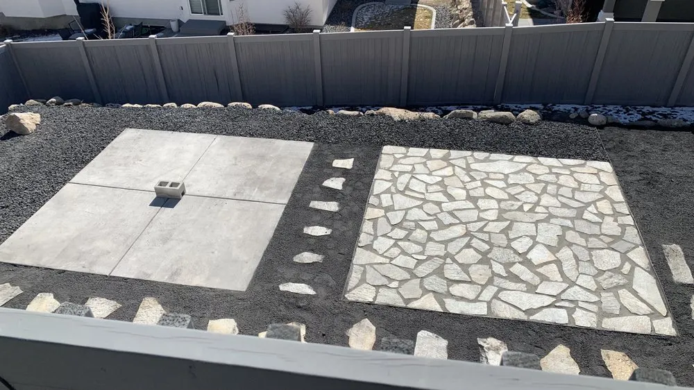 Expert yard cleanup service for beautiful yards in Spanish Fork, UT by Elevated Landscaping & Concrete