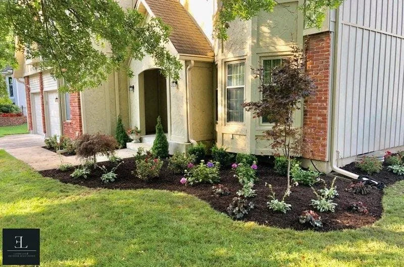 Expert residential landscaping for year-round maintenance in Olathe, KS by Elevated Living