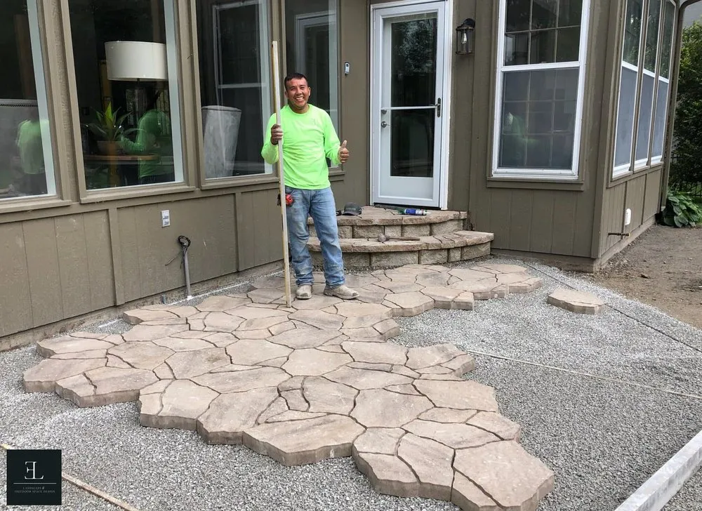 Affordable landscape installation in Olathe, KS - Elevated Living