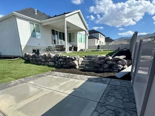 Local residential landscaping in West Valley City, UT by Elevated Utah Landscaping