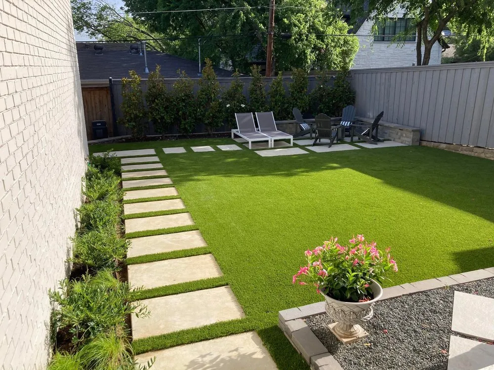 Custom landscaping services for beautiful yards across Dallas, TX - Elevation Landscape & Design