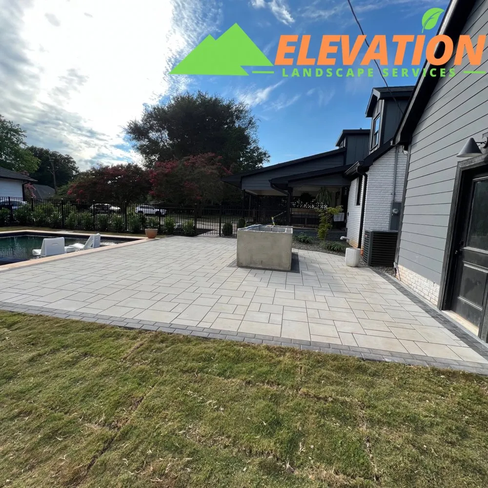 Expert outdoor landscaping with custom design across Charlotte, NC - Elevation Landscape Services