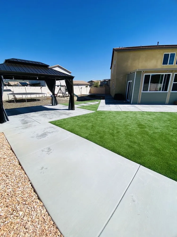 Affordable outdoor landscaping near you in Hemet, CA by Eli Duran Concrete