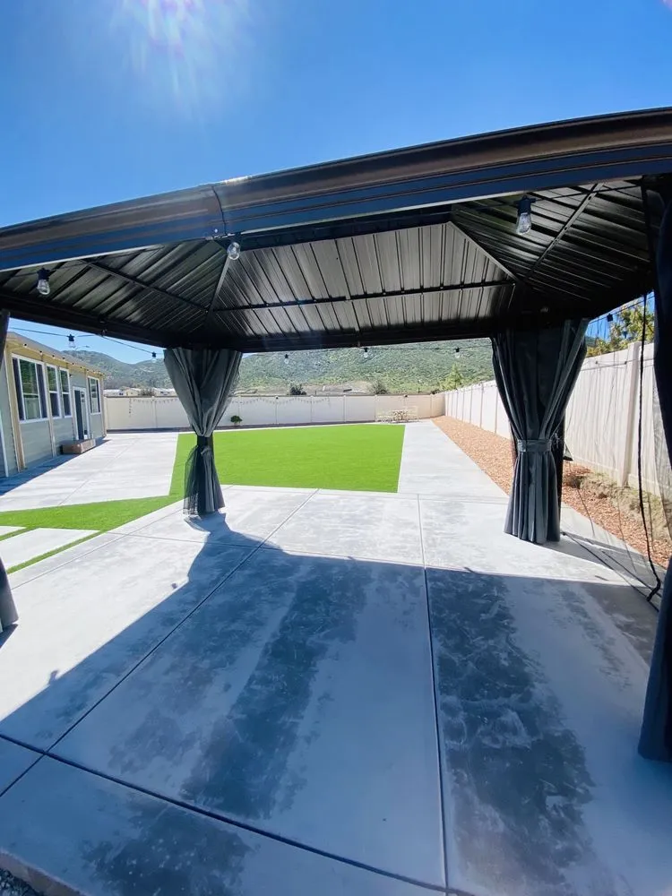 Affordable garden landscaping near you in Hemet, CA by Eli Duran Concrete