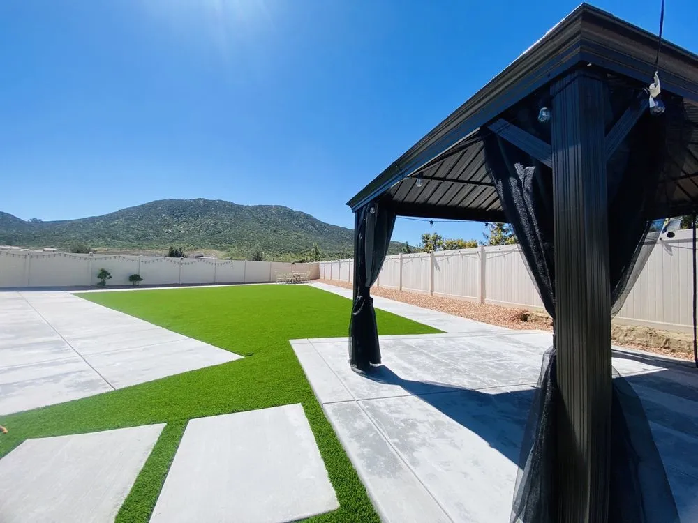 Expert garden landscaping with custom design across Hemet, CA - Eli Duran Concrete