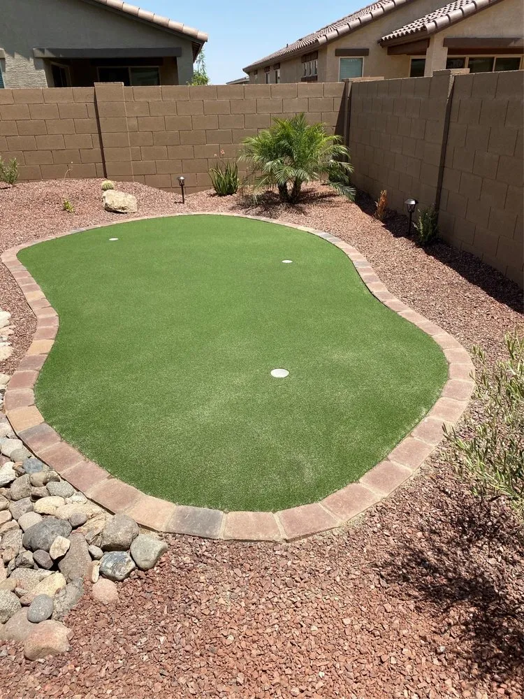 Custom landscape design in Queen Creek, AZ by ELI