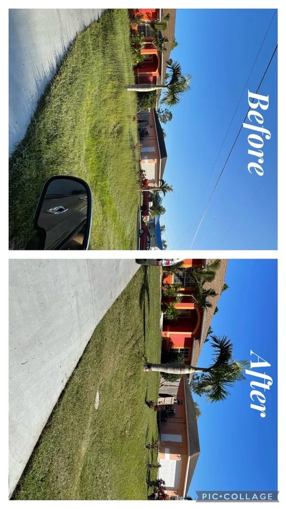 Affordable residential landscaping in Lehigh Acres, FL by Elias Barrera Lawn Care Services