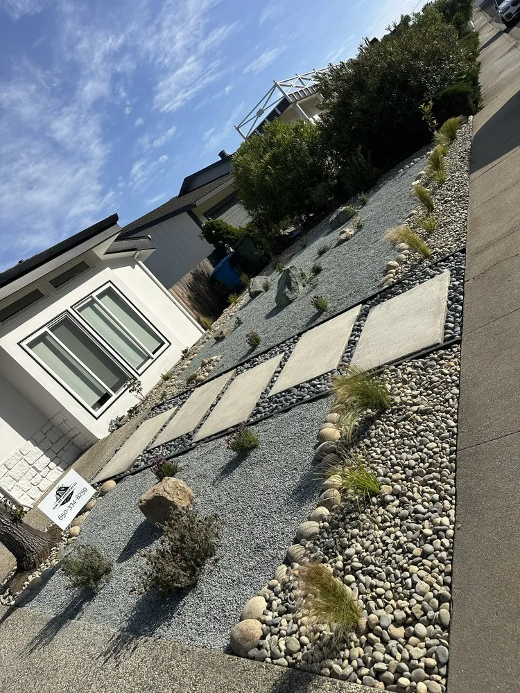 Local outdoor landscaping with custom design in Half Moon Bay, CA by Elias CHR Landscaping