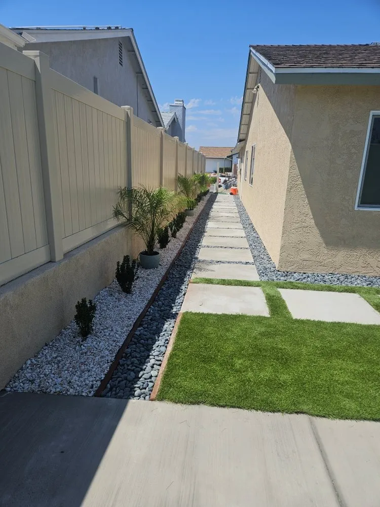 Professional residential landscaping in Oceanside, CA by Elias Landscape and Masonry